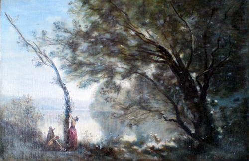 D'après Corot - Françoise F