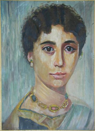 D'après un portrait du Fayoum - Odilon C