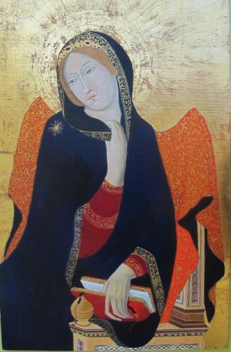 D'après Simone Martini - Annonciation - Nadia G