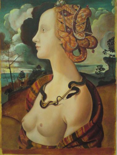 D'après Piero Di Cosimo - Portrait de Simonetta Vespucci - Laurent G