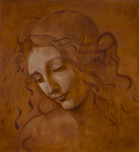 D'après Léonard De Vinci - La Scapigliata - Thérèse B