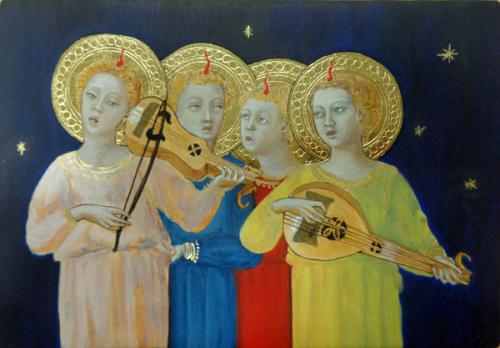 D'après Fra Angelico - Françoise F