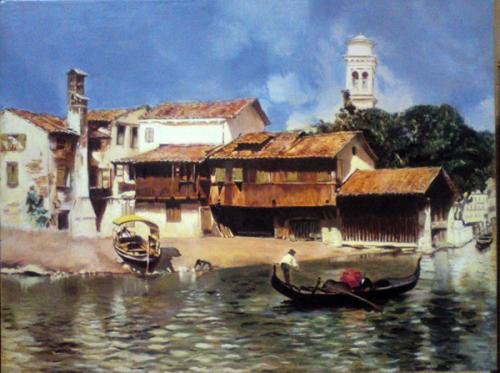 D'après Rubens Santor - Rio San Trovaso - Sarah M