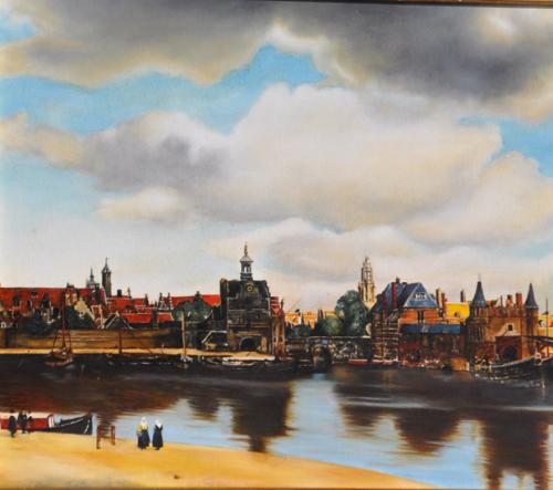 D'après Vermeer - Carole L