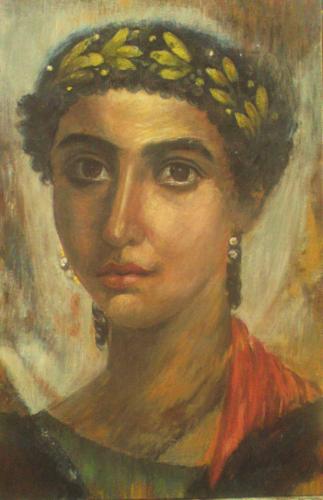 D'après un portrait du Fayoum - Françoise M