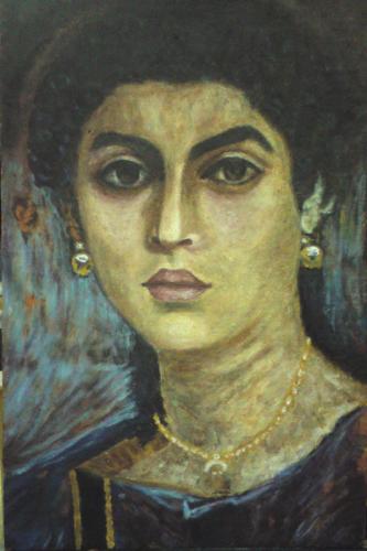 D'après un portrait du Fayoum - Lara M