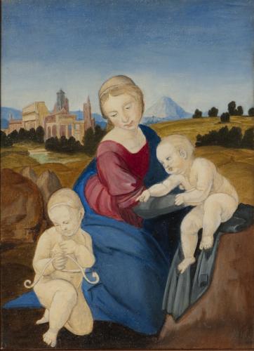 D'après Raphaël - La Madone Esterházy - Thérèse B