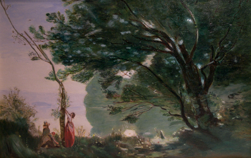 D'après Corot - Souvenir de Mortefontaine - Thérèse B