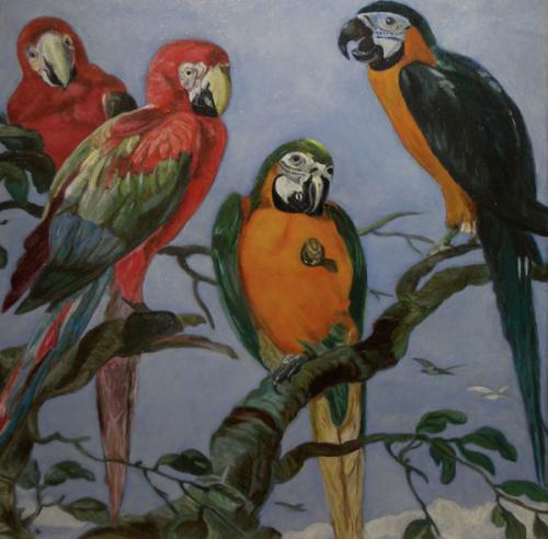 D'après Paul De Vos - L'entrée des animaux dans l'arche de Noé (détail) - Thérèse B