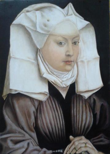 D'après Rogier Van Der Weyden - Portrait d'une femme - Jeanne S